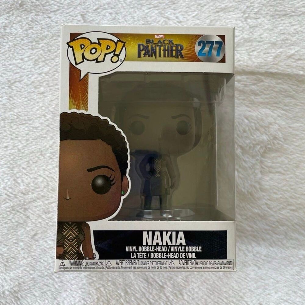 Funko Pop Marvel Black Panther Nakia #277, Black Panther Funko Pop MCU